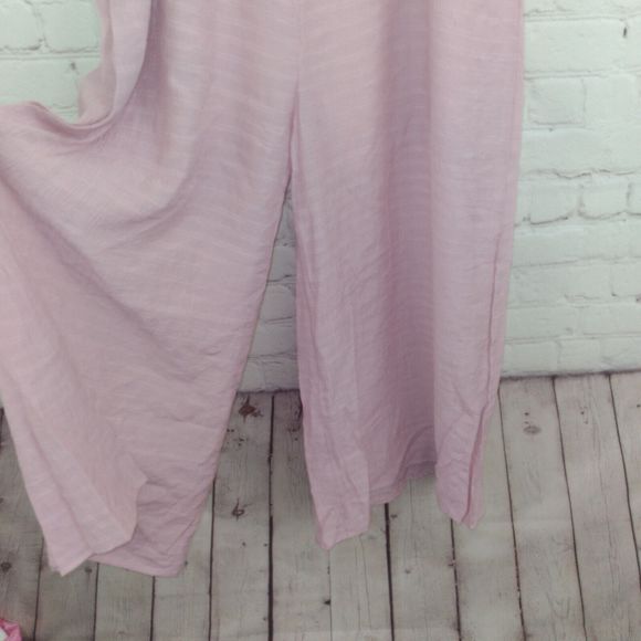 Altar'd State Jumpsuit Womens Medium Purple Shirred Tie Straps Shorts Under - Picture 3 of 7